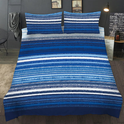 Stripe Catalina Ivy Quilt / Doona / Duvet Cover set - Image 3