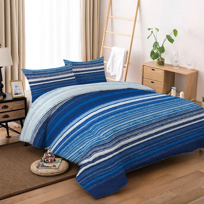 Stripe Catalina Ivy Quilt / Doona / Duvet Cover set - Image 5