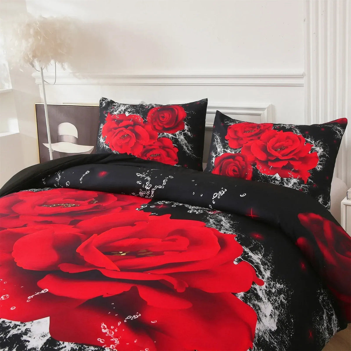 Rose Valencia Atelier Quilt / Doona / Duvet Cover set - Image 3