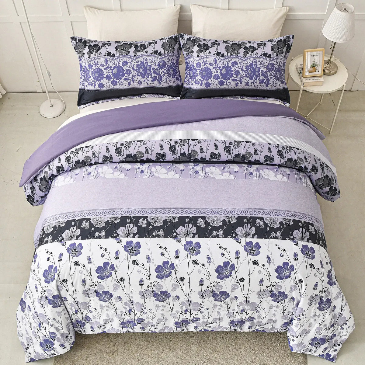 Flowers Coralie Charm Quilt / Doona / Duvet Cover set - Image 4