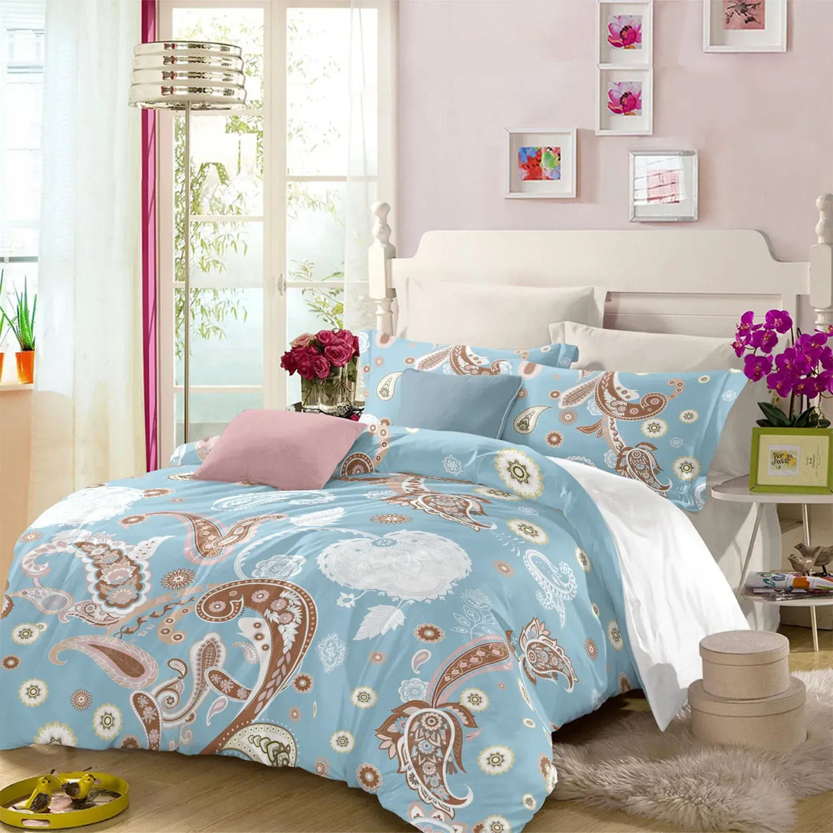Whisper Ophelia Eden Quilt / Doona / Duvet Cover set - Image 2