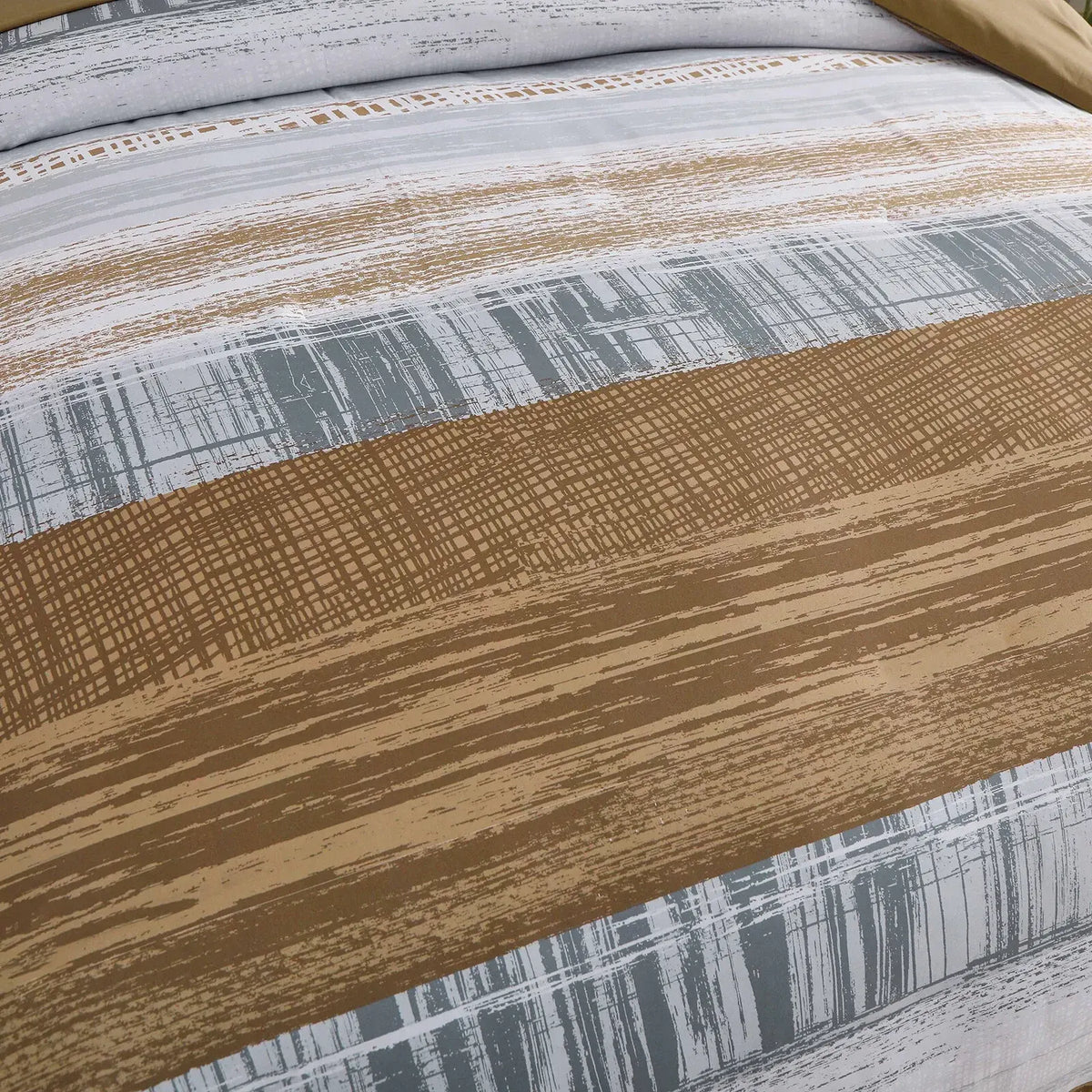 Stripe Bellagio Bloomscape Quilt / Doona / Duvet Cover set - Image 4