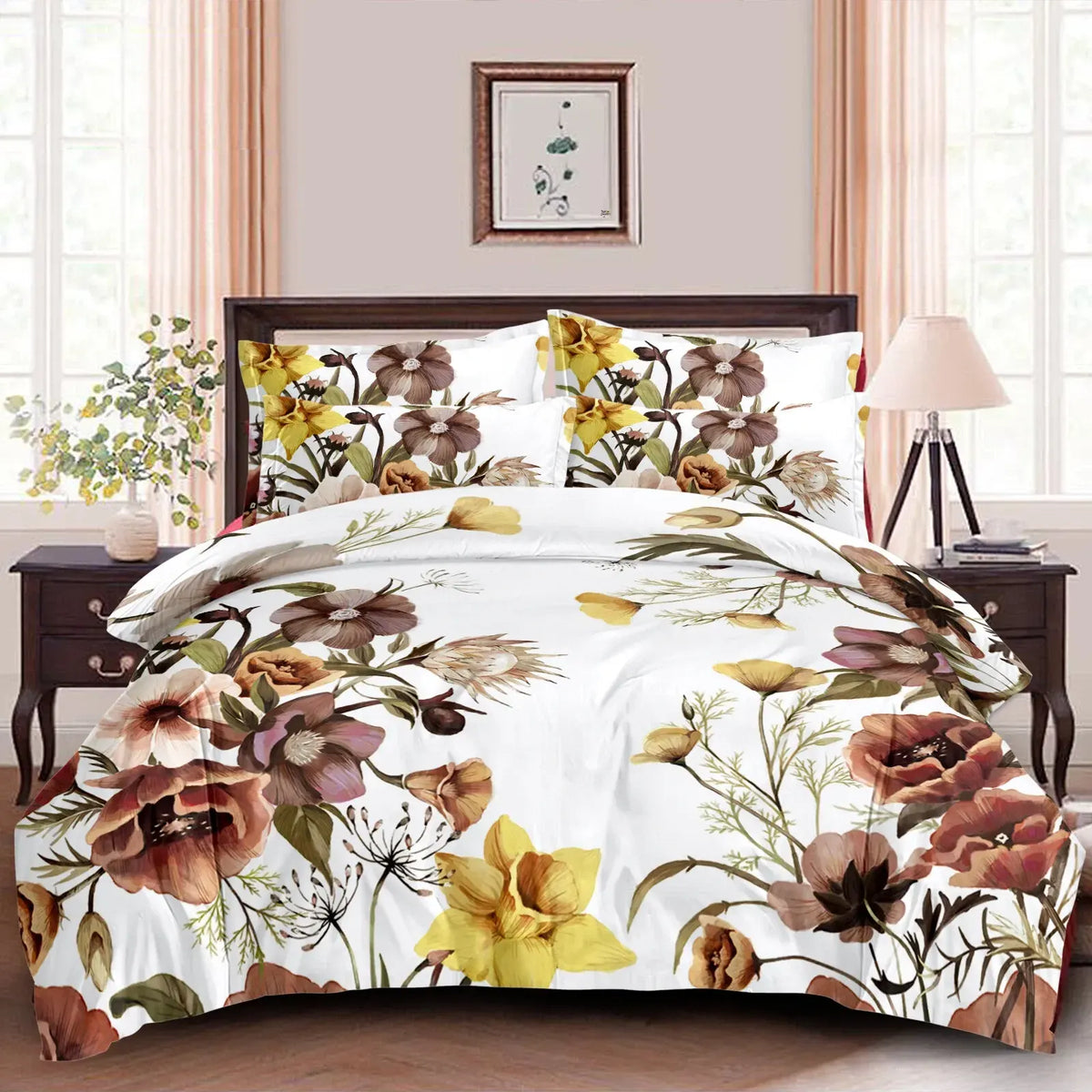 Leaf Rosaline Paisley Quilt / Doona / Duvet Cover set - Image 5