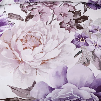 Purple Bloom Rosaline Eden Quilt / Doona / Duvet Cover set - Image 6