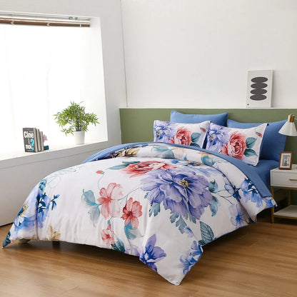 Eden Provence Dahlia Quilt / Doona / Duvet Cover set - Image 2
