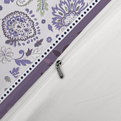 Patchwork Flower Maribel Willow Quilt / Doona / Duvet Cover set - Image 3