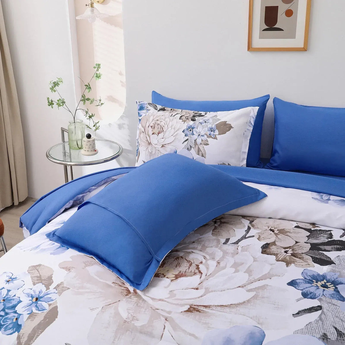 Blue Bloom Seraphine Ivy Quilt / Doona / Duvet Cover set - Image 5