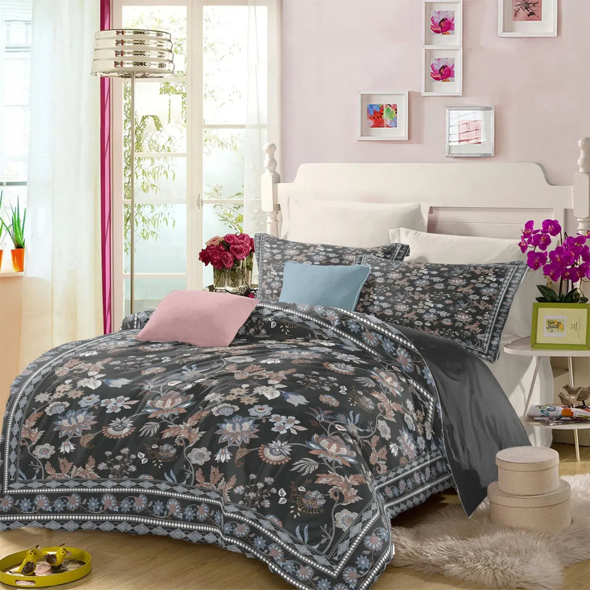Bloom Arden Marigold Quilt / Doona / Duvet Cover set - Image 2