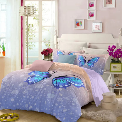 Butterfly Venetian Willow Quilt / Doona / Duvet Cover set - Image 2