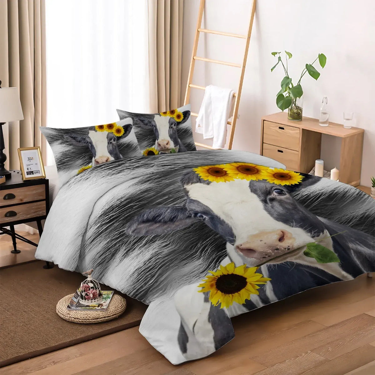 Bouquet Solenne Bloomscape Quilt / Doona / Duvet Cover set - Image 3