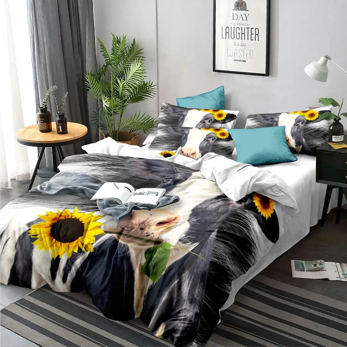 Bouquet Solenne Bloomscape Quilt / Doona / Duvet Cover set - Image 6