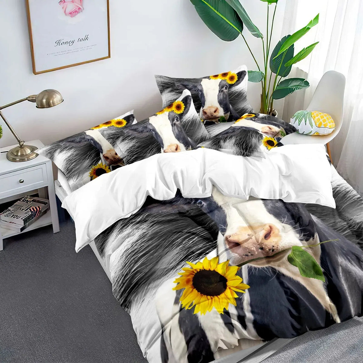 Bouquet Solenne Bloomscape Quilt / Doona / Duvet Cover set - Image 8