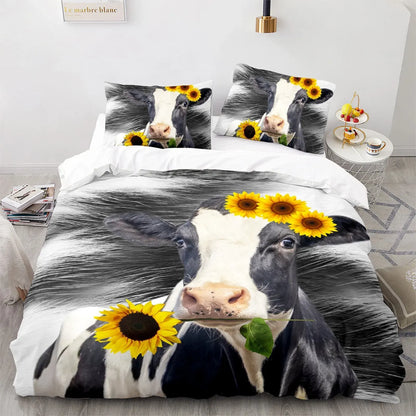 Bouquet Solenne Bloomscape Quilt / Doona / Duvet Cover set - Image 9