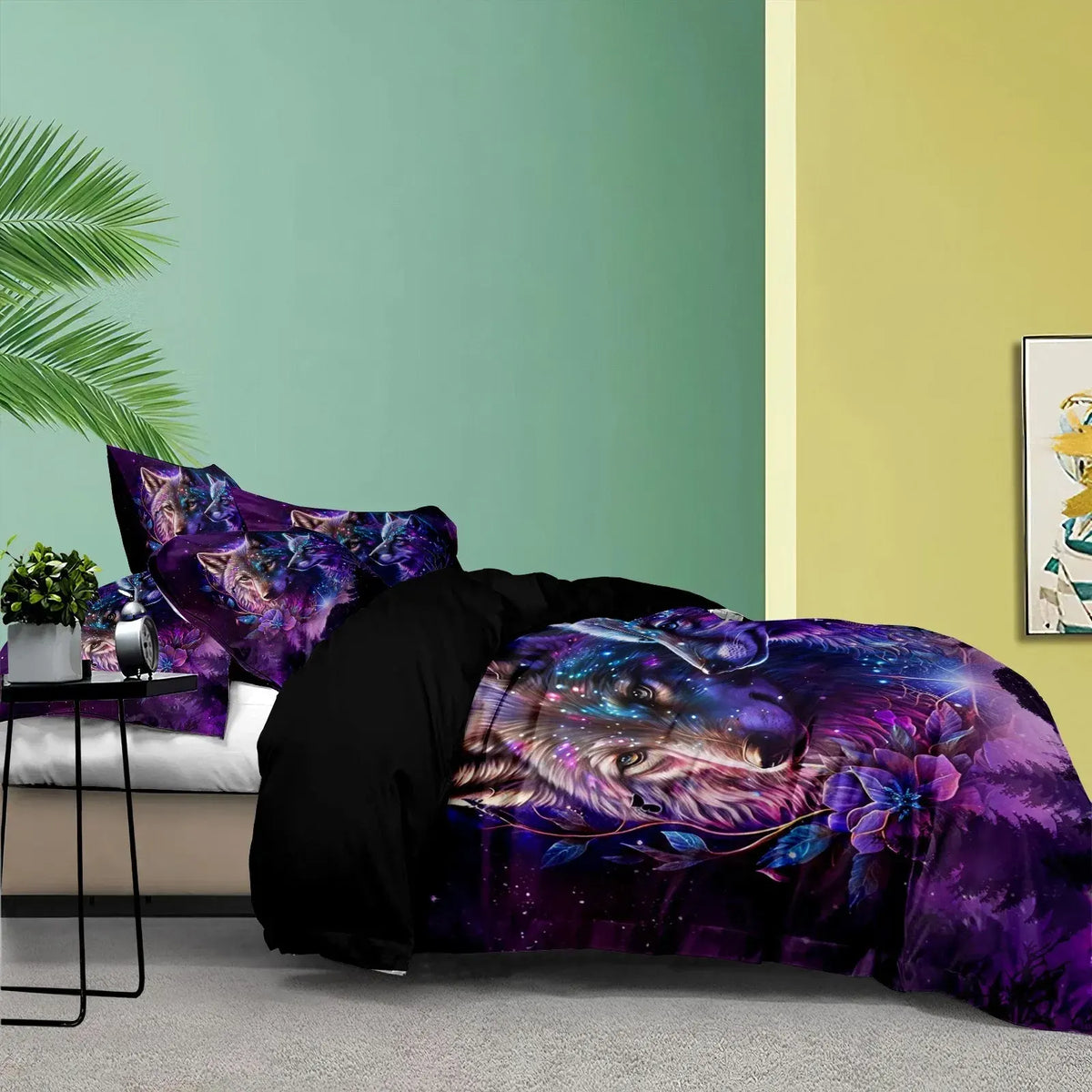Wolf Isadora Serenity Quilt / Doona / Duvet Cover set - Image 6