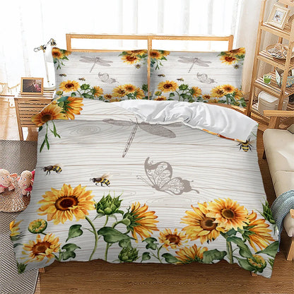 New Sabine Marigold Quilt / Doona / Duvet Cover set - Image 2
