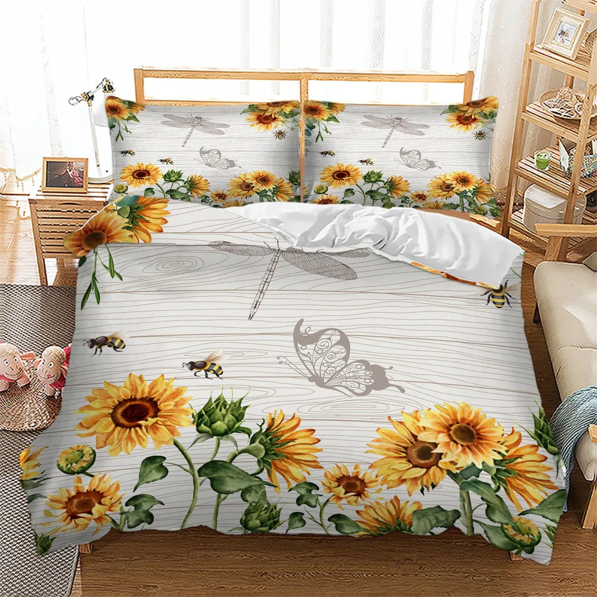 New Sabine Marigold Quilt / Doona / Duvet Cover set - Image 2