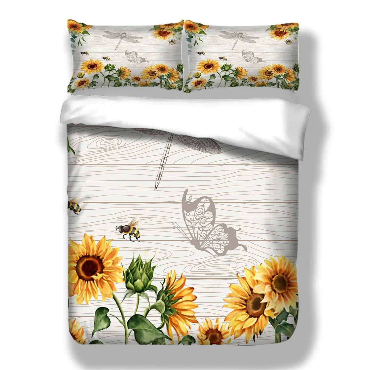 New Sabine Marigold Quilt / Doona / Duvet Cover set - Image 3
