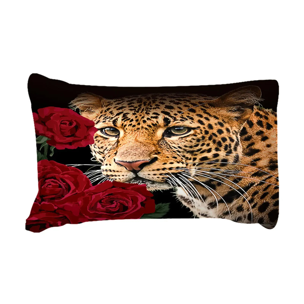 Leopard Rose Noir Quilt / Doona / Duvet Cover set - Image 5