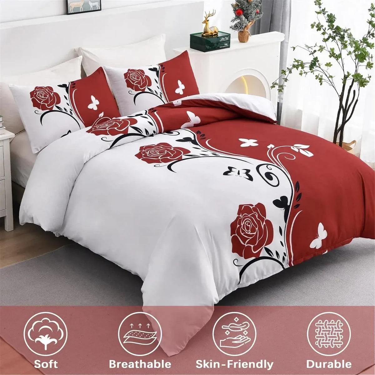 Her His Madeira Paisley Quilt / Doona / Duvet Cover set - Image 4