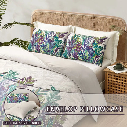 Marble Leaf Solenne Ivy Quilt / Doona / Duvet Cover set - Image 4