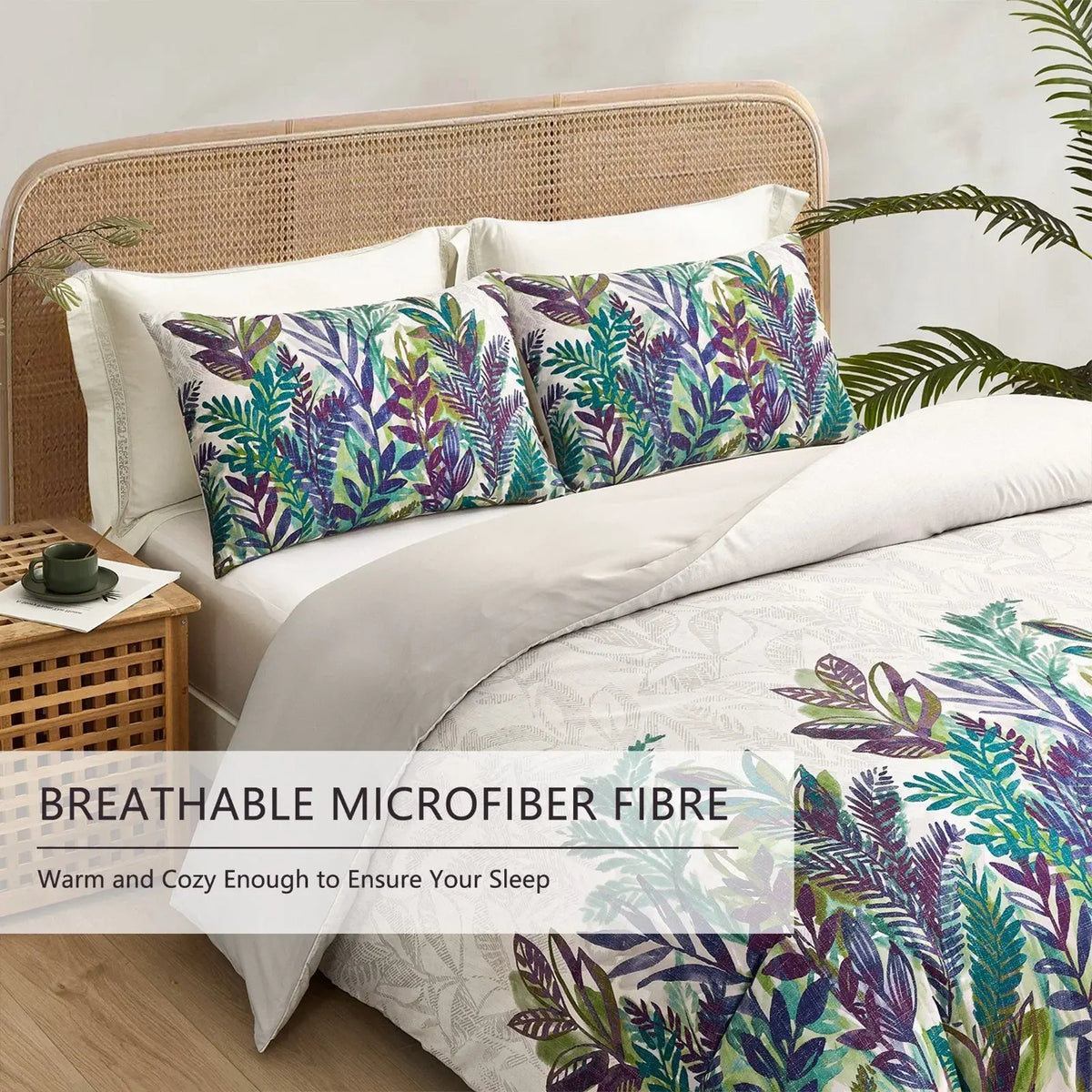 Marble Leaf Solenne Ivy Quilt / Doona / Duvet Cover set - Image 6