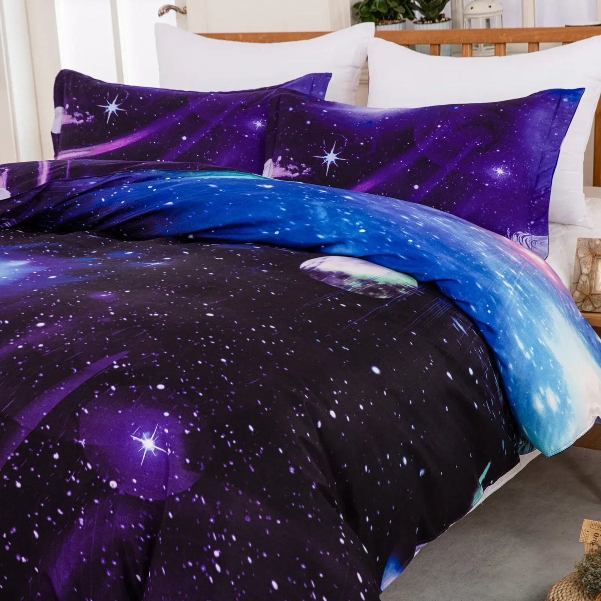 Galaxy Estelle Bloomscape Quilt / Doona / Duvet Cover set - Image 4