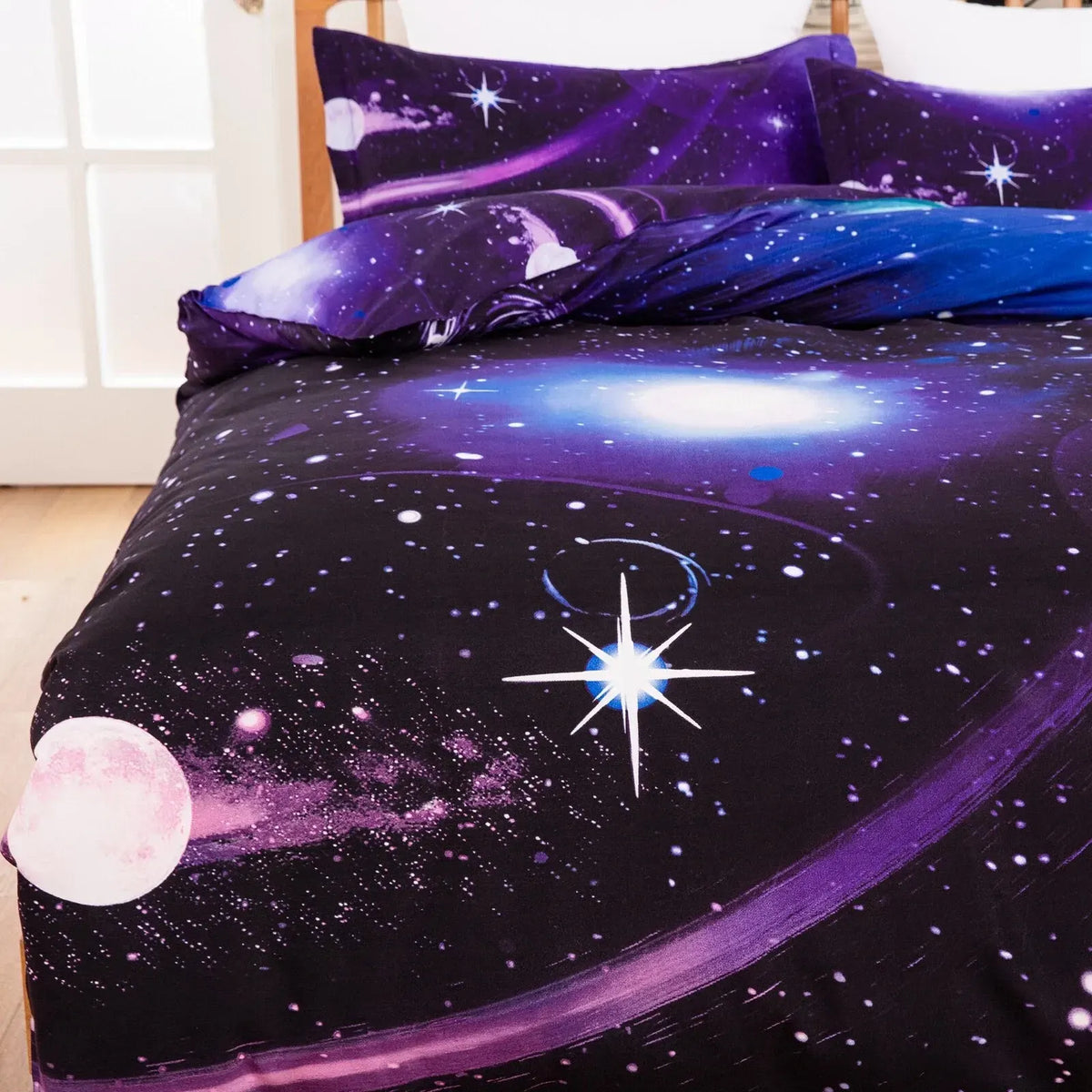 Galaxy Estelle Bloomscape Quilt / Doona / Duvet Cover set - Image 5