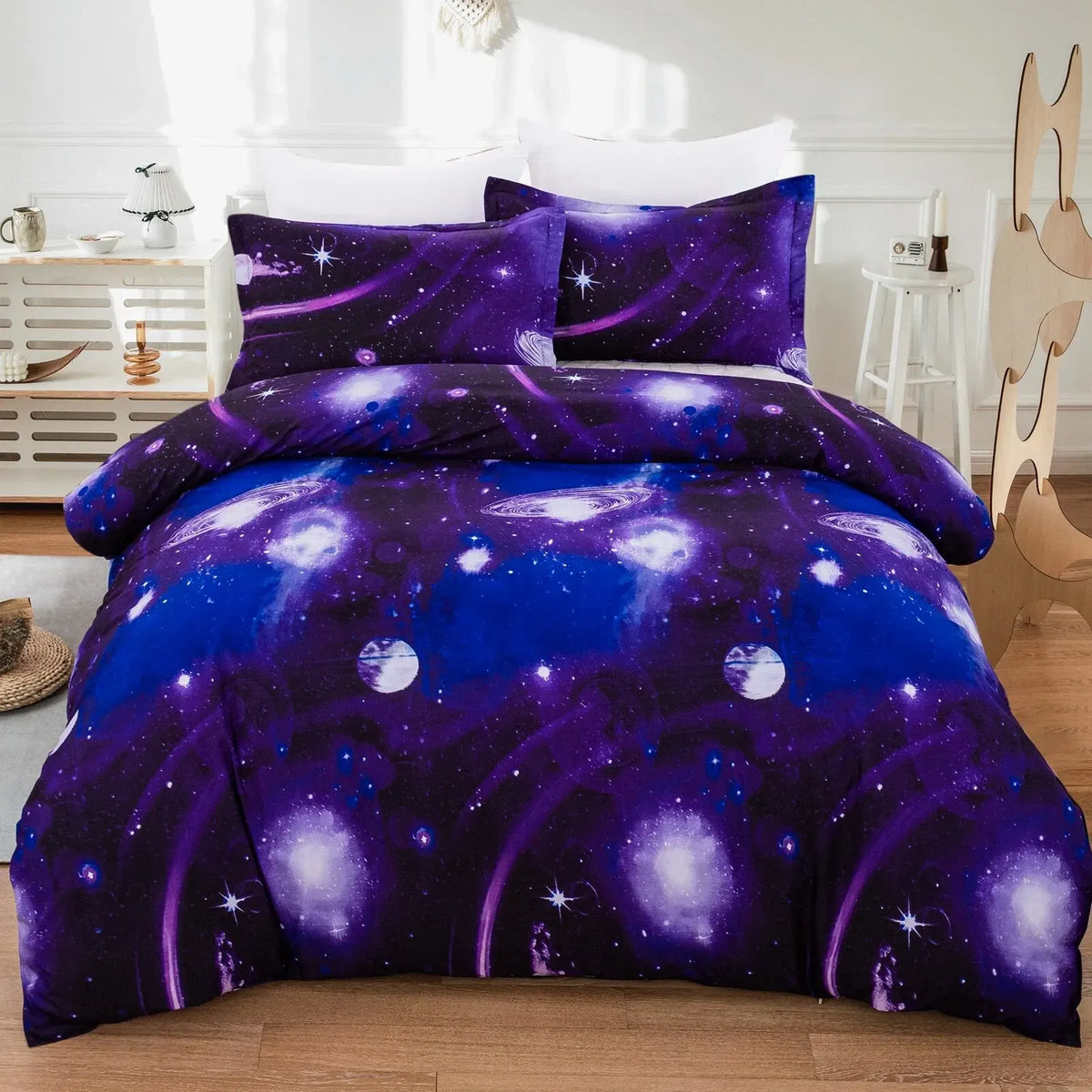 Galaxy Estelle Bloomscape Quilt / Doona / Duvet Cover set - Image 2