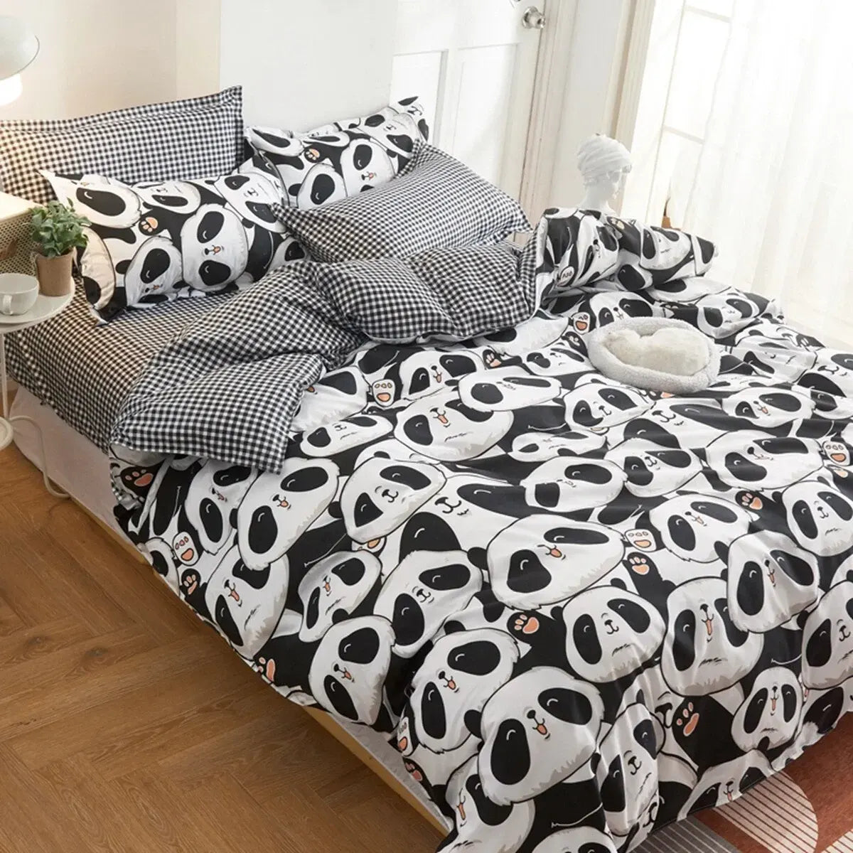 Mandala Elara Bloomscape Quilt / Doona / Duvet Cover set - Image 4