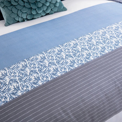 Stripe Elara Ivy Quilt / Doona / Duvet Cover set - Image 5