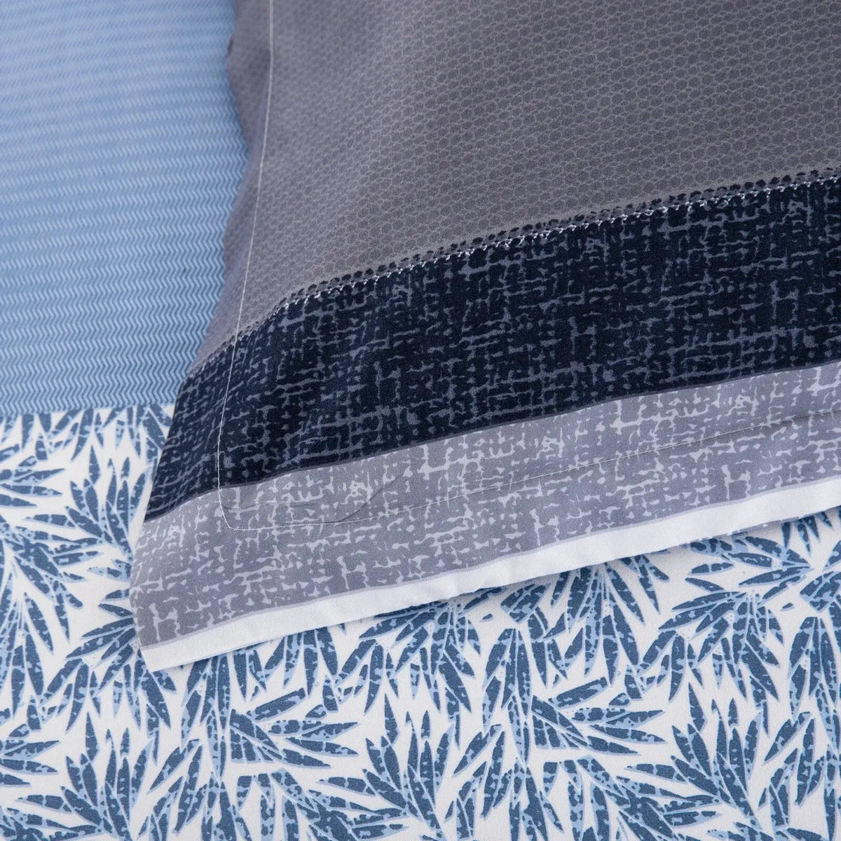 Stripe Elara Ivy Quilt / Doona / Duvet Cover set - Image 6