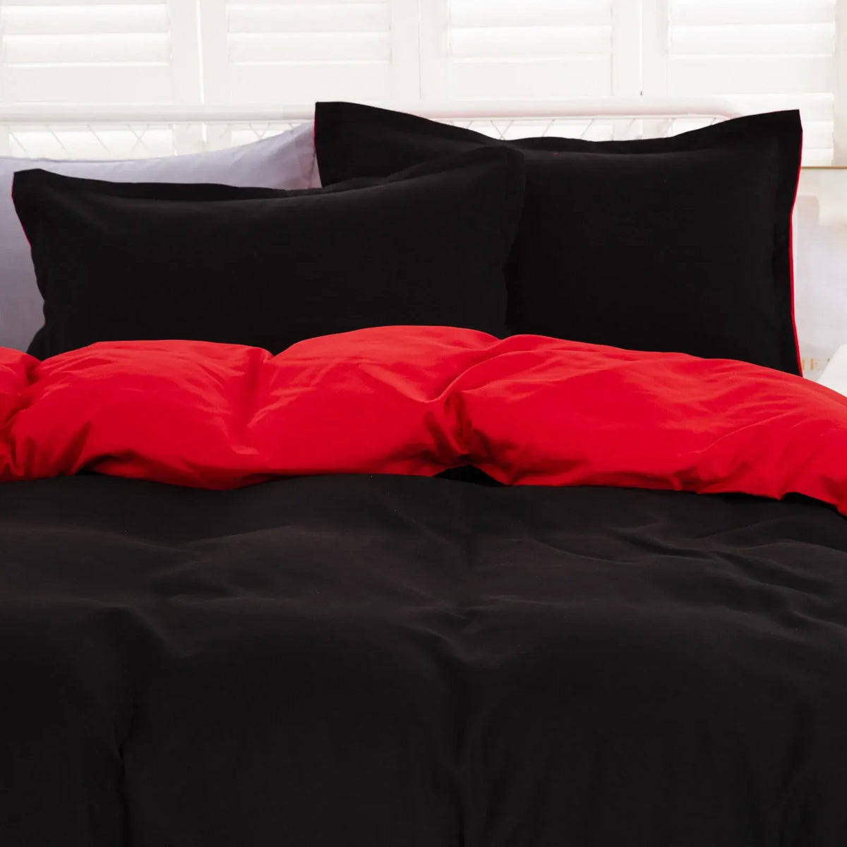 Black Nordic Gallery Quilt / Doona / Duvet Cover set - Image 7