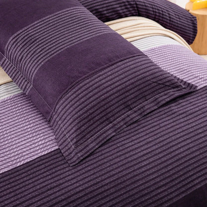 Gray Purple Amalfi Gallery Quilt / Doona / Duvet Cover set - Image 2