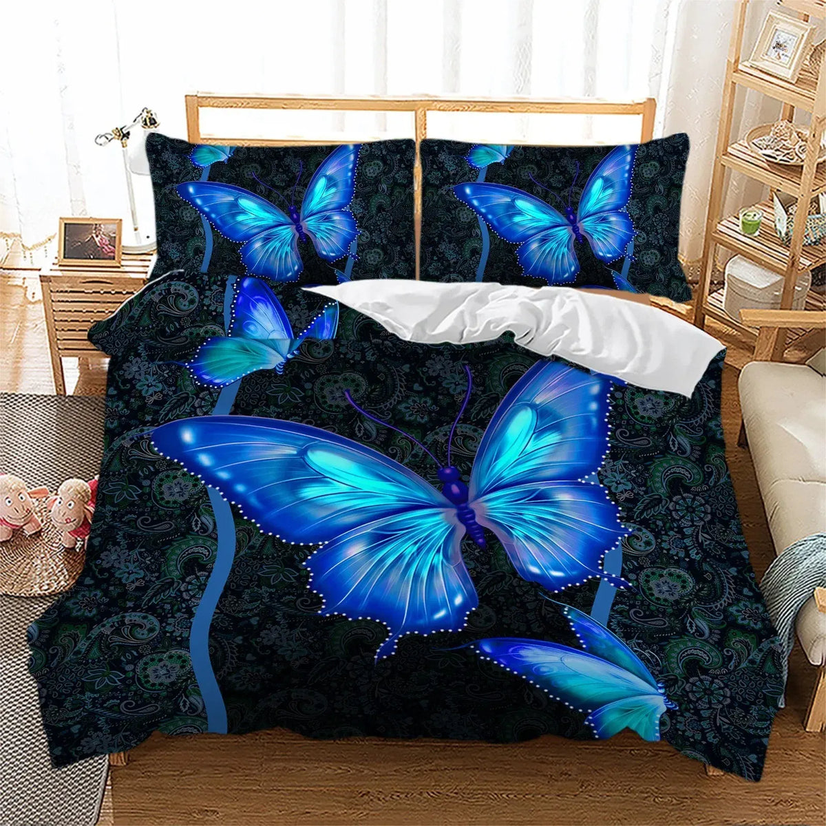 Marble Avignon Eden Quilt / Doona / Duvet Cover set - Image 2