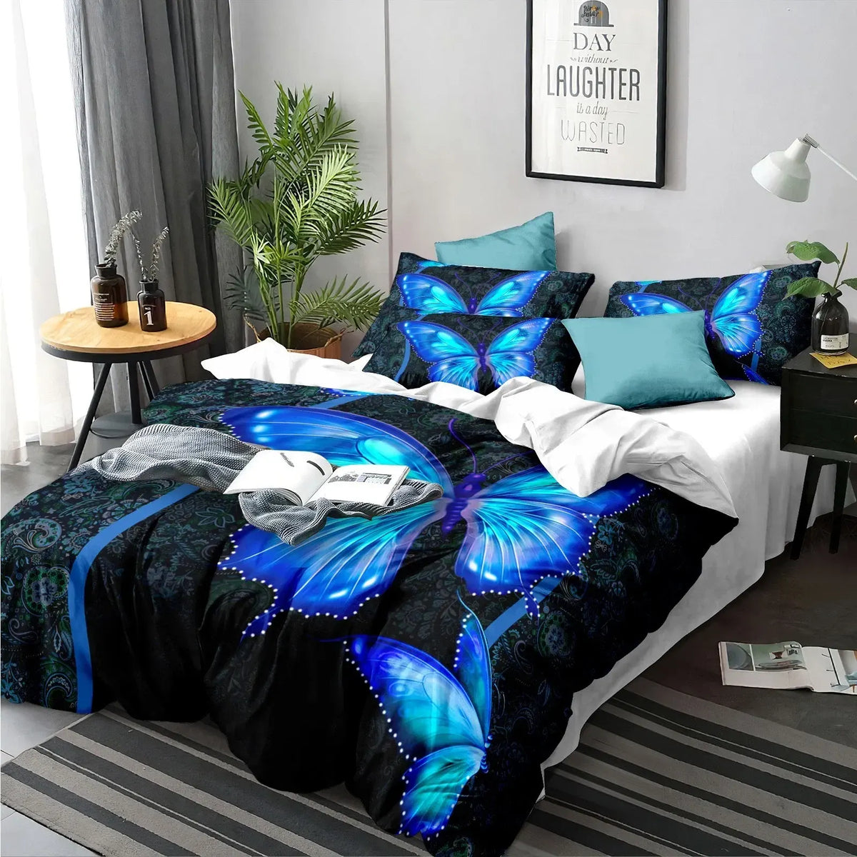 Marble Avignon Eden Quilt / Doona / Duvet Cover set - Image 5
