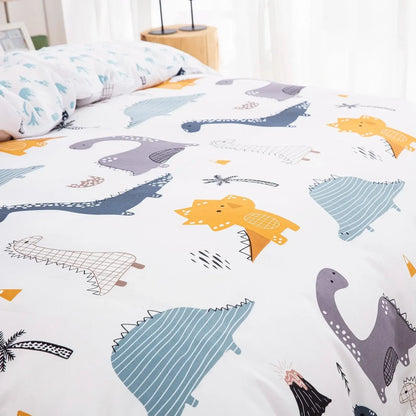Dinosaur Noelle Leaf Quilt / Doona / Duvet Cover set - Image 6
