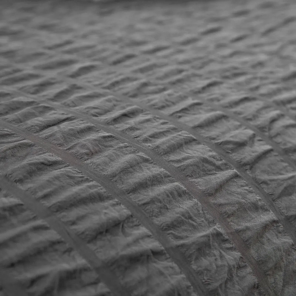 Seersucker Dark Geneva Elegance Quilt / Doona / Duvet Cover set - Image 7