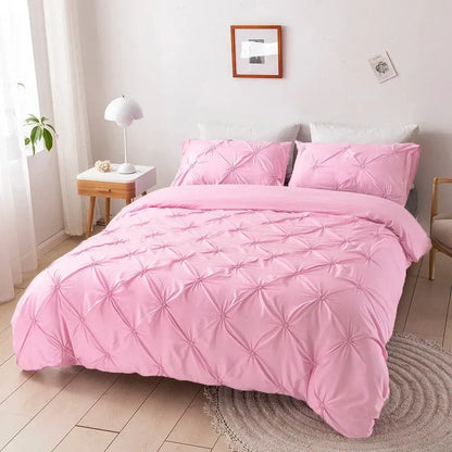 Pink Lumiere Marigold Quilt / Doona / Duvet Cover set - Image 2