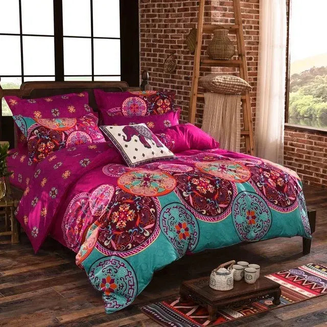 Mandala Lucerne Dream Quilt / Doona / Duvet Cover set - Image 2