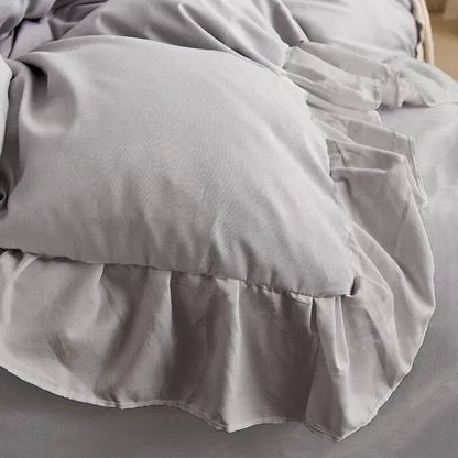 Ruffled Edge Tuscany Elegance Quilt / Doona / Duvet Cover set - Image 4