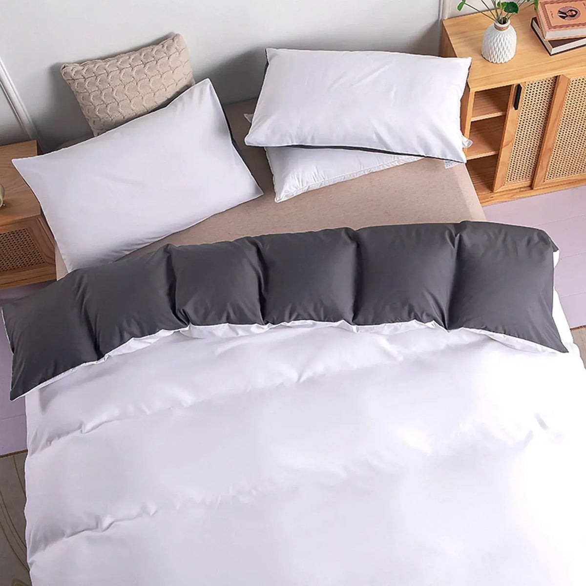 Stripe Bijou Willow Quilt / Doona / Duvet Cover set - Image 7