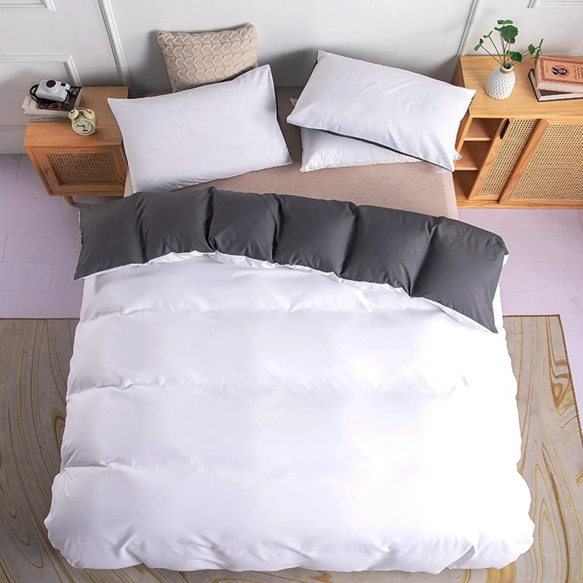 Stripe Bijou Willow Quilt / Doona / Duvet Cover set - Image 6
