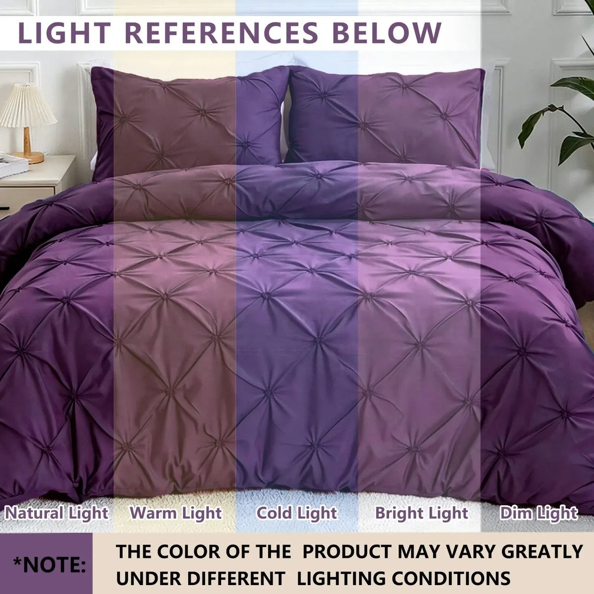 Purple Celeste Dream Quilt / Doona / Duvet Cover set - Image 7