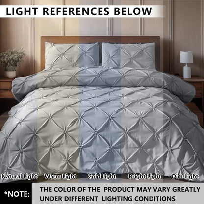 Grey Lorette Marigold Quilt / Doona / Duvet Cover set - Image 6