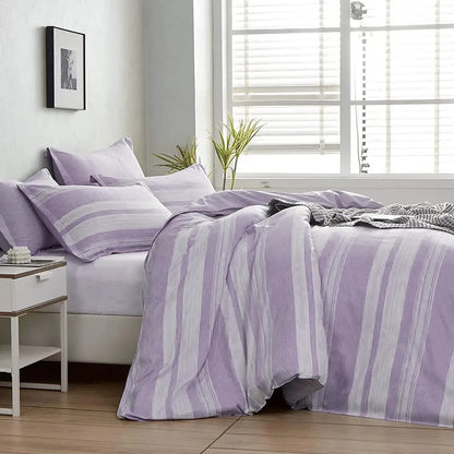 Stripe Sabine Heritage Quilt / Doona / Duvet Cover set - Image 4