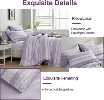 Stripe Sabine Heritage Quilt / Doona / Duvet Cover set - Image 7