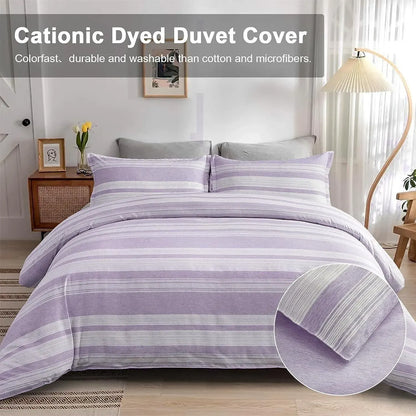 Stripe Sabine Heritage Quilt / Doona / Duvet Cover set - Image 9