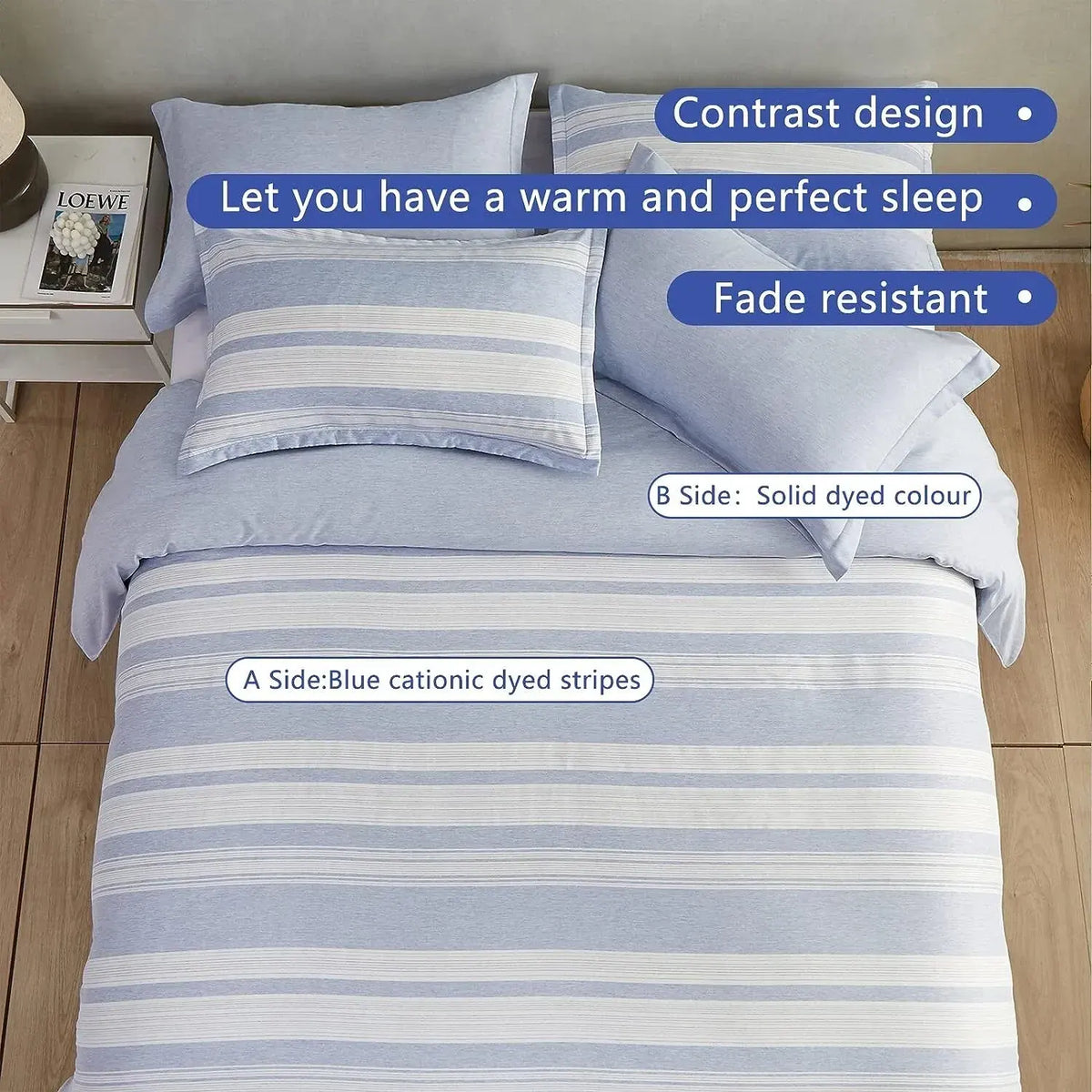 Maison Coralie Botanical Quilt / Doona / Duvet Cover set - Image 6