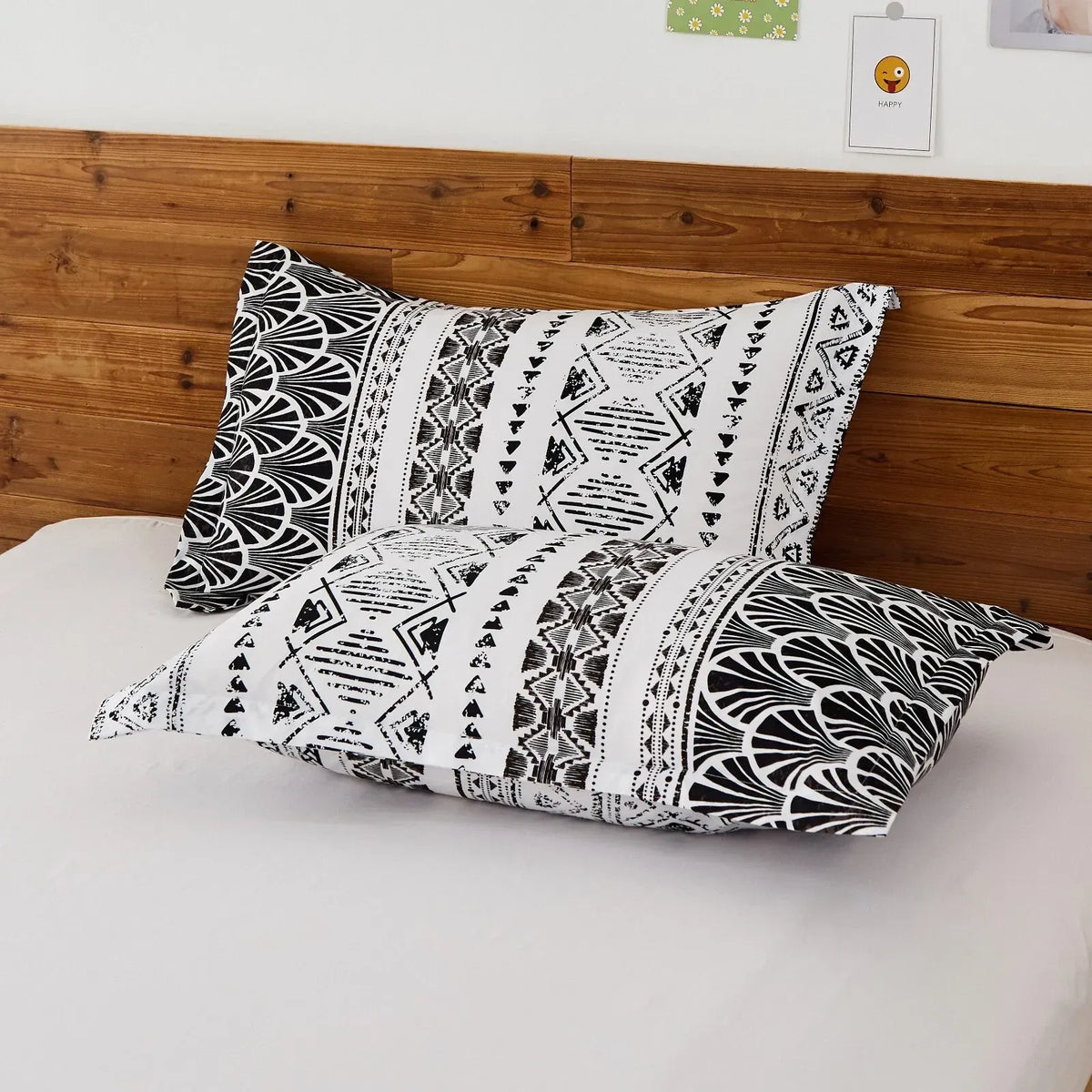 Gray Bohemian Elysian Marigold Quilt / Doona / Duvet Cover set - Image 5