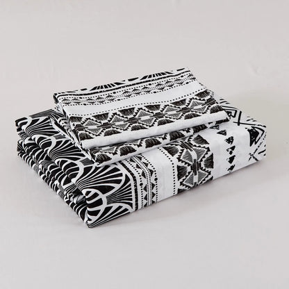 Gray Bohemian Elysian Marigold Quilt / Doona / Duvet Cover set - Image 6